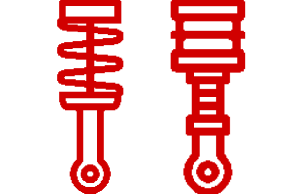 Combinés filetés et ressorts